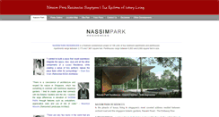 Desktop Screenshot of nassimpark.com